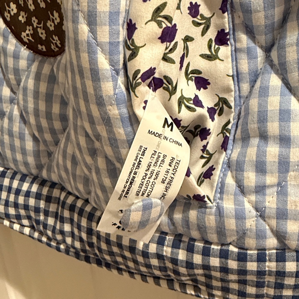 teddy fresh patchwork teddy bear jacket - image 4